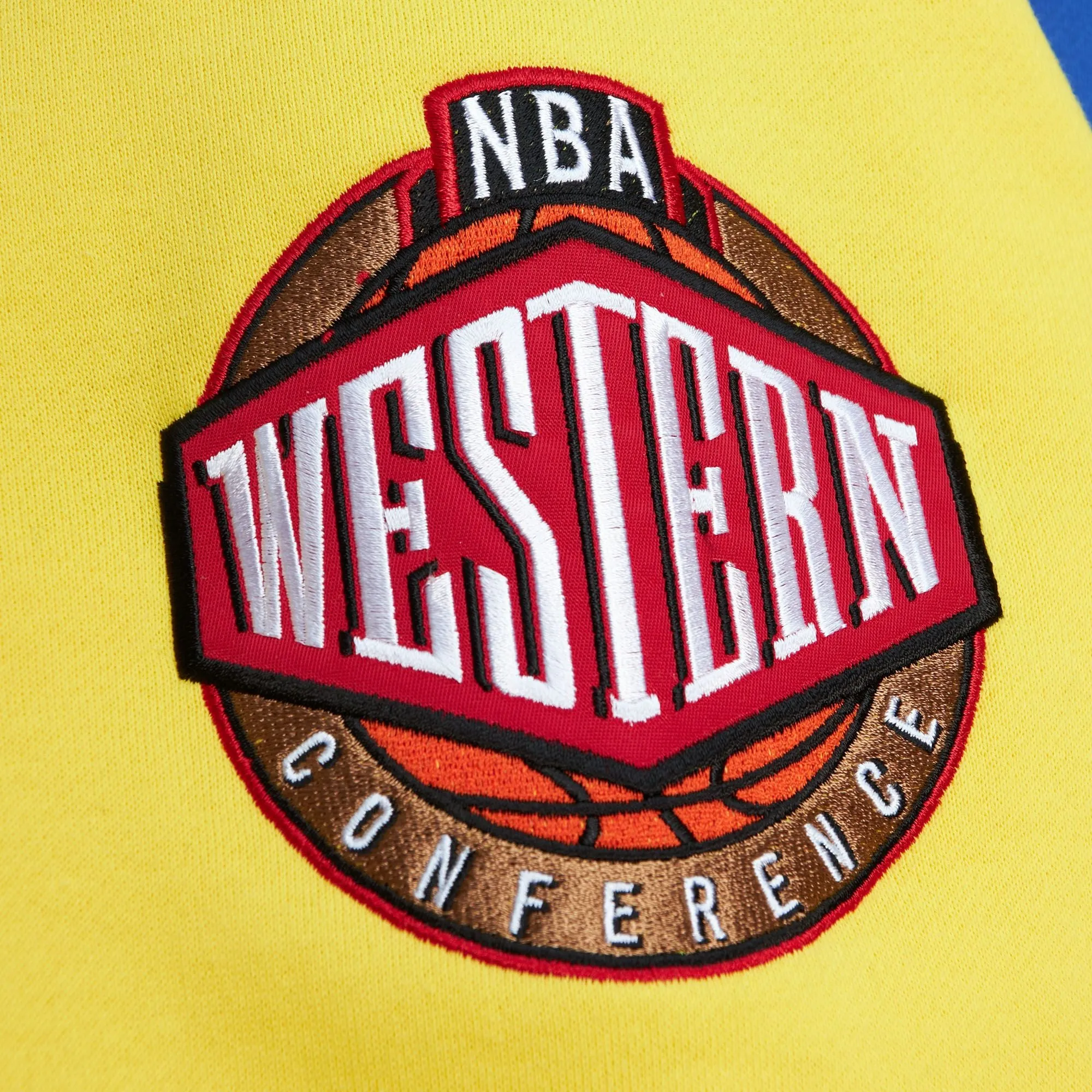 Mitchell & Ness x NBA HWC Night Fleece Hoodie 'Golden State Warriors' FPHD5378-GSWYYPPPROYA sold by KicksCrew product image thumbnail 4