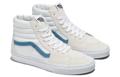 Vans Sk8-Hi Corduroy 'White Beige Blue' VN000D5INWD sold by KicksCrew