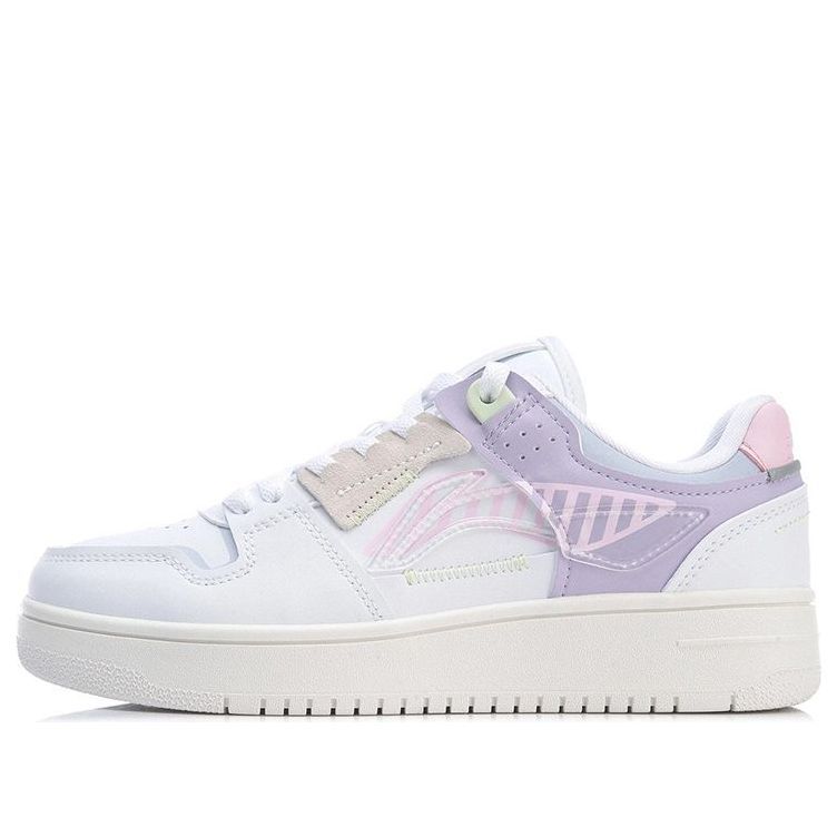 (WMNS) Li-Ning Tianji 'White Purple' AGCS392-3 sold by KicksCrew