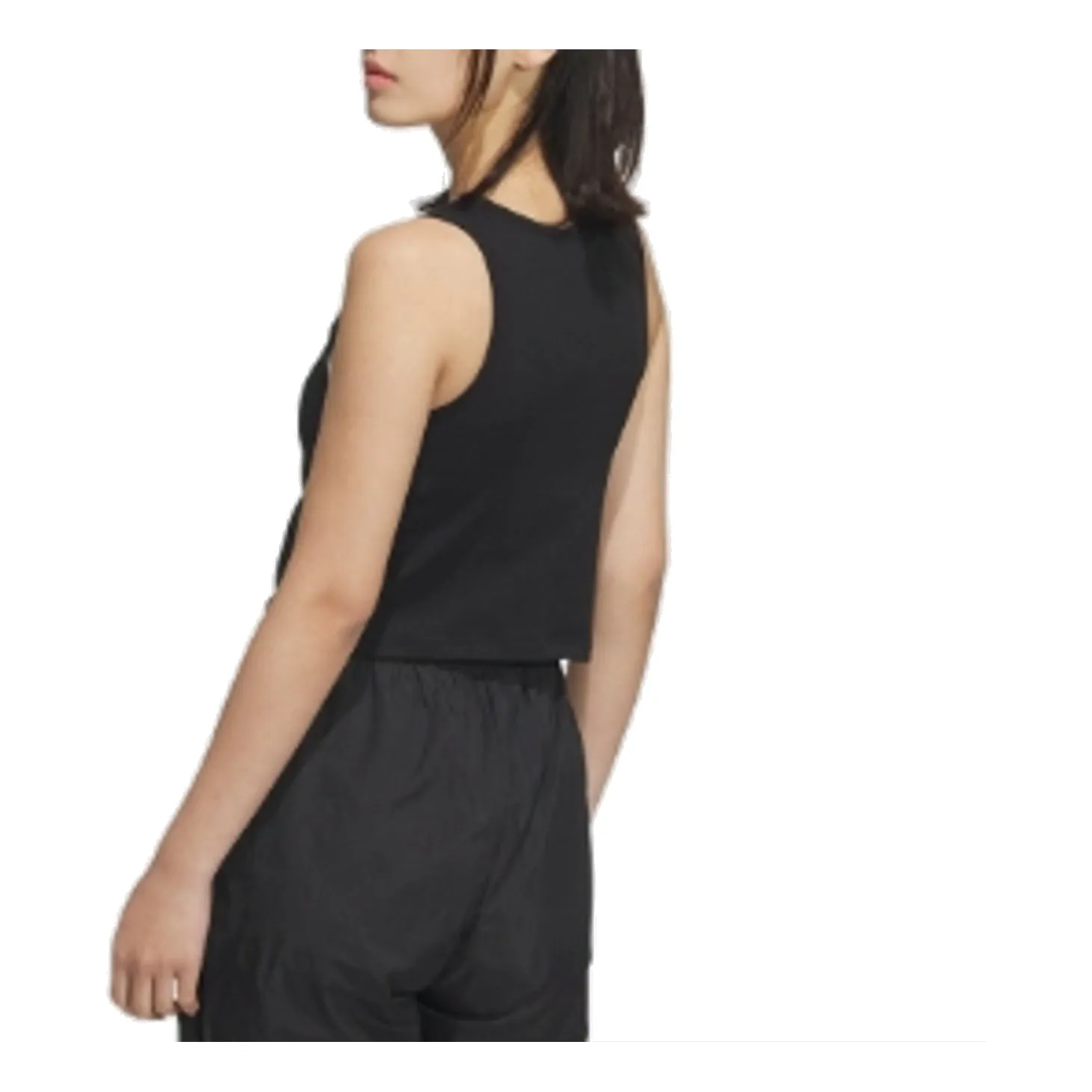 (WMNS) adidas originals 3-Stripes Padded Tank Top 'Black White' JI6860 sold by KicksCrew product image thumbnail 3