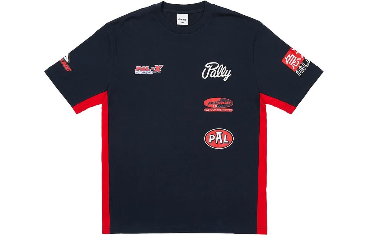 人気 ☆PALACE☆ RACEY T-SHIRT NAVY - 25SS Palace Racey T-Shirt Navy Men's - SS25 - US
