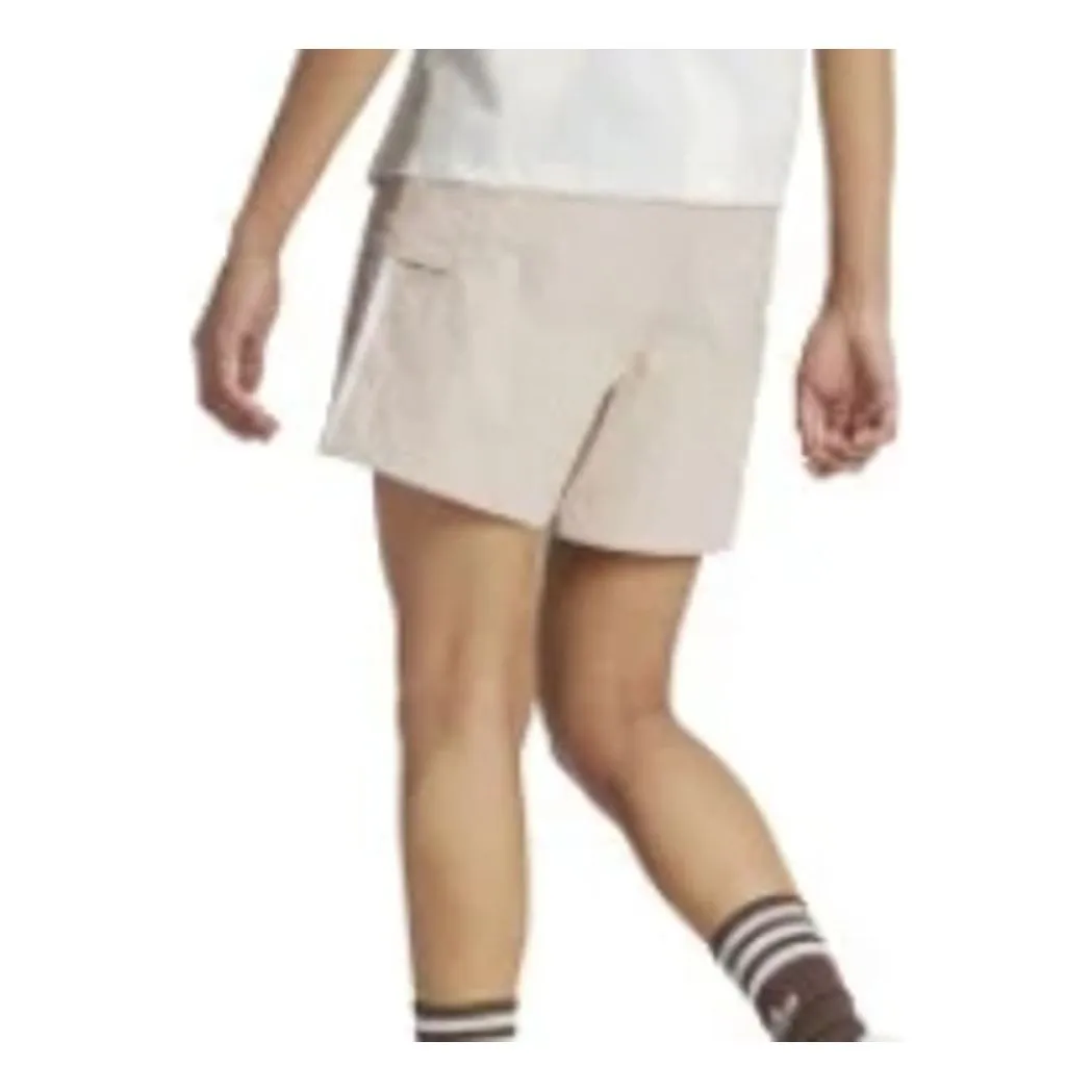 (WMNS) adidas Adicolor Cargo Shorts 'Brown' JH1074 sold by KicksCrew product image thumbnail 2