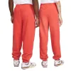 Nike x Stussy Pigment Dyed Fleece Sweatpants 'Habanero Red' FJ9157-642 sold by KicksCrew