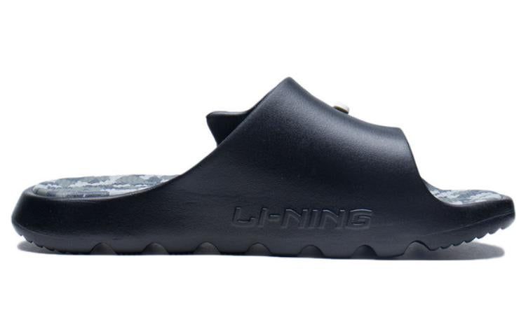 Li-Ning LNBB Slides 'Black Camo' ABTS003-4 sold by KicksCrew product image thumbnail 3