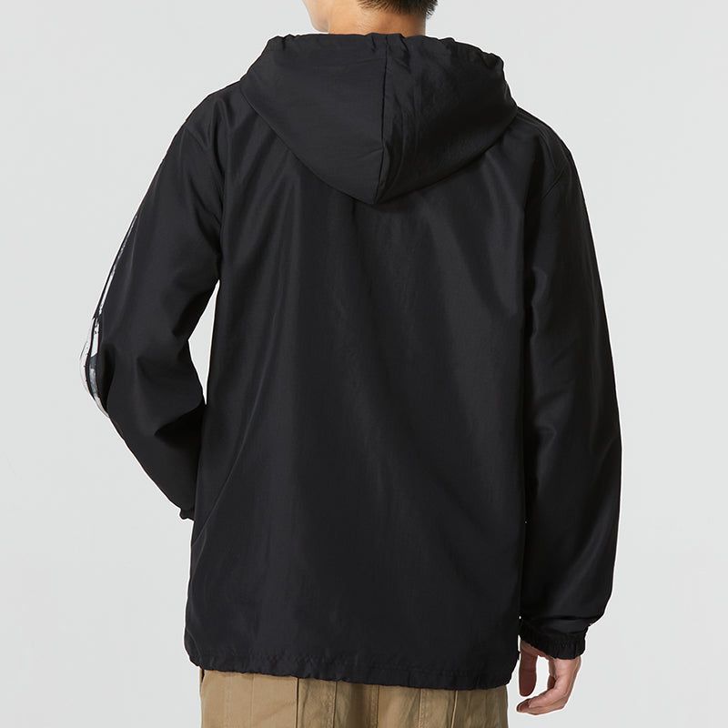 adidas originals Camo Series Windbreaker Jacket 'Black' HK5139 sold by KicksCrew product image thumbnail 4