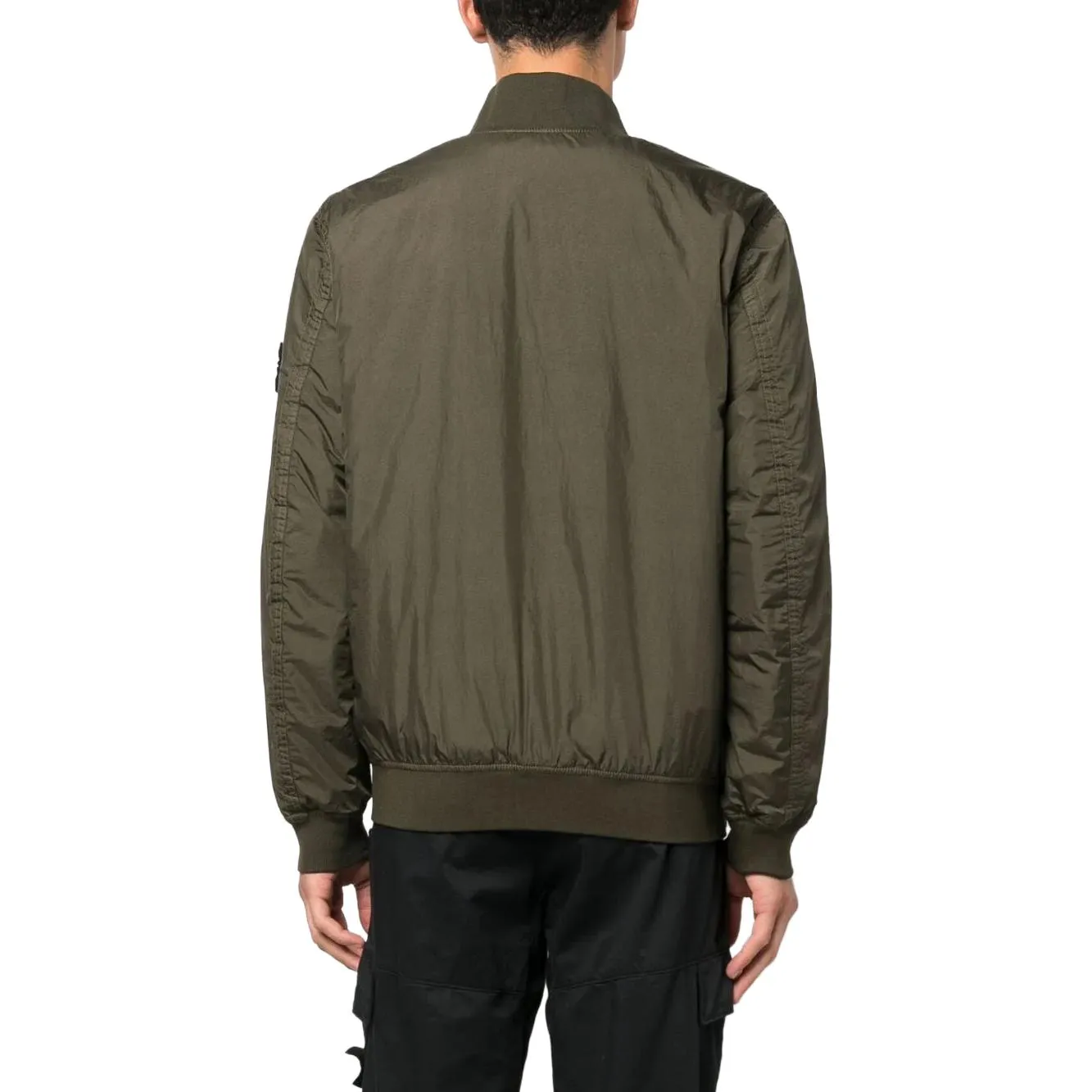 STONE ISLAND Plain Logo Down Jackets 'Olive Green' 791540923V0058 sold by KicksCrew product image thumbnail 4