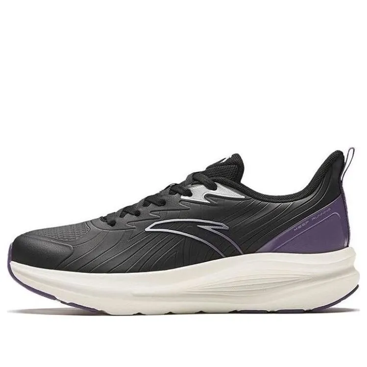 (WMNS) ANTA YunTu 'Black Purple Silver' 122345538-8 sold by KicksCrew