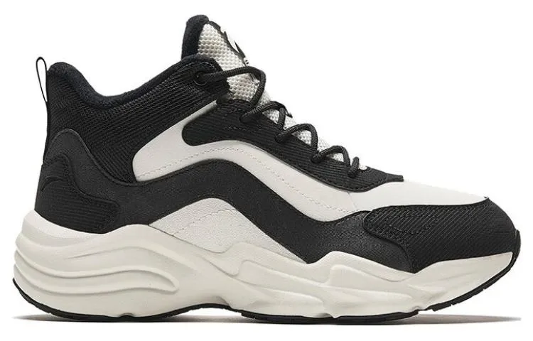 (WMNS) ANTA Life Series Sneakers High 'Black White' 922358984-4 sold by KicksCrew product image thumbnail 2