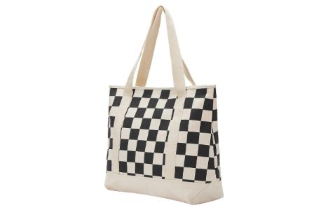 Vans Pergs Tote Bag 'Black Beige' VN0A7PEQ3KS sold by KicksCrew