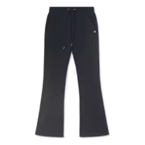 (WMNS) Converse Drawstring Flare Sweatpants 'Black' 10026914-A02 sold by KicksCrew