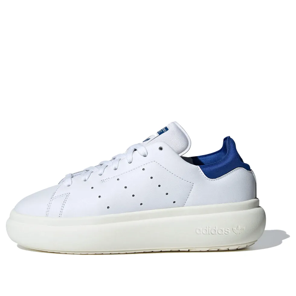 (WMNS) adidas Stan Smith Platform 'White Royal Blue' IE0451 sold by KicksCrew