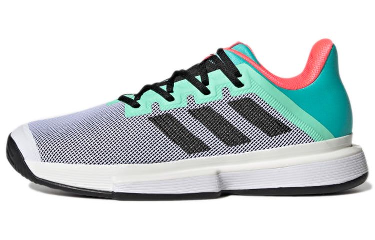 Adidas Solematch Bounce Tennis Shoes 'Grey Green' GY0805 sold by KicksCrew product image thumbnail 2