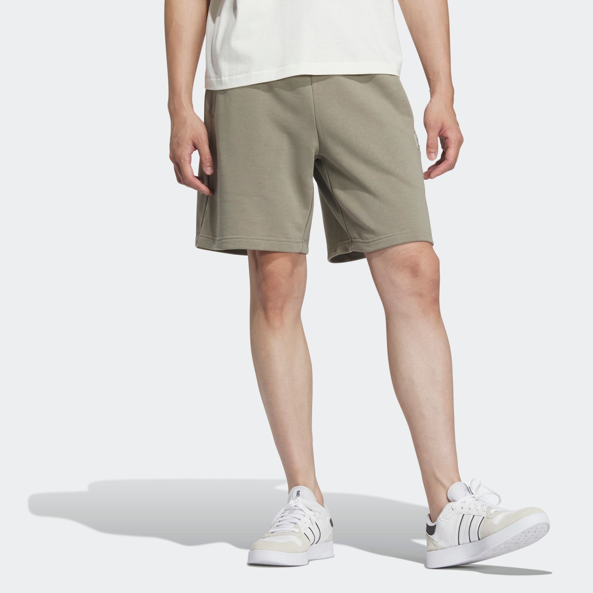 Adidas Neo Essentials Shorts 'Beige' IA4968 sold by KicksCrew product image thumbnail 2