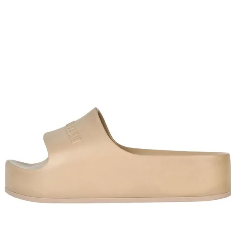 (WMNS) Balenciaga Chunky Slide Sandals 'Beige Rubber' 654315W1S899230 sold by KicksCrew