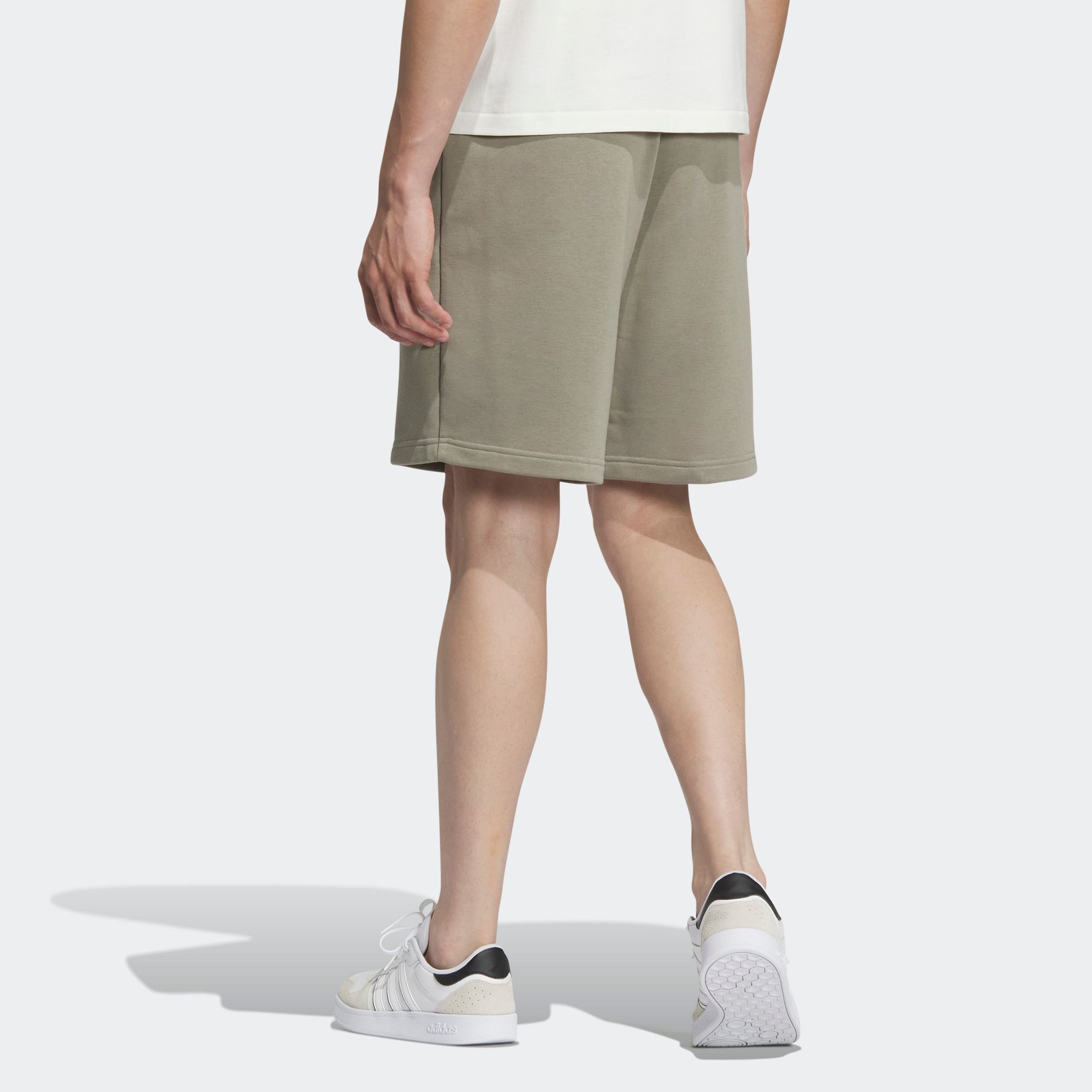Adidas Neo Essentials Shorts 'Beige' IA4968 sold by KicksCrew product image thumbnail 3