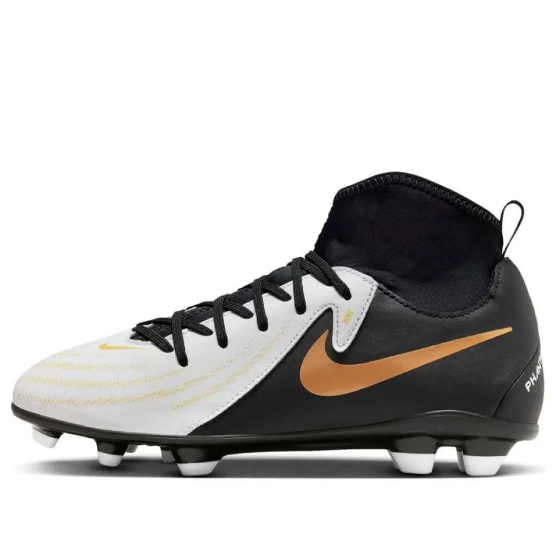 (GS) Nike Phantom Luna 2 Club MG 'White Metallic Gold Black' FJ2601-100 sold by KicksCrew