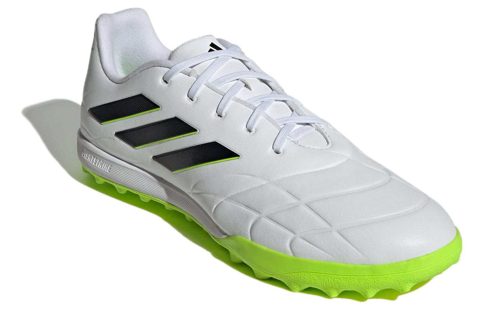 Adidas Copa Pure II.3 Turf Boots 'Cloud White Core Black Lucid Lemon' GZ2522 sold by KicksCrew product image thumbnail 2