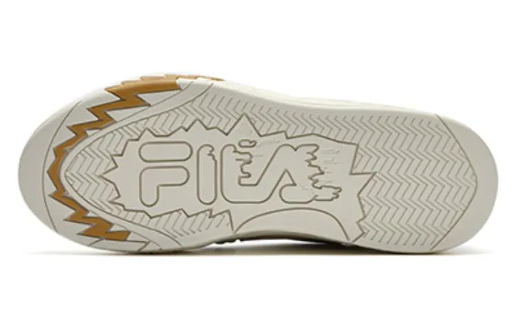 (WMNS) FILA FUSION Desperado Low Top Shoes 'White Grey Orange' T12W343205FPP sold by KicksCrew product image thumbnail 4
