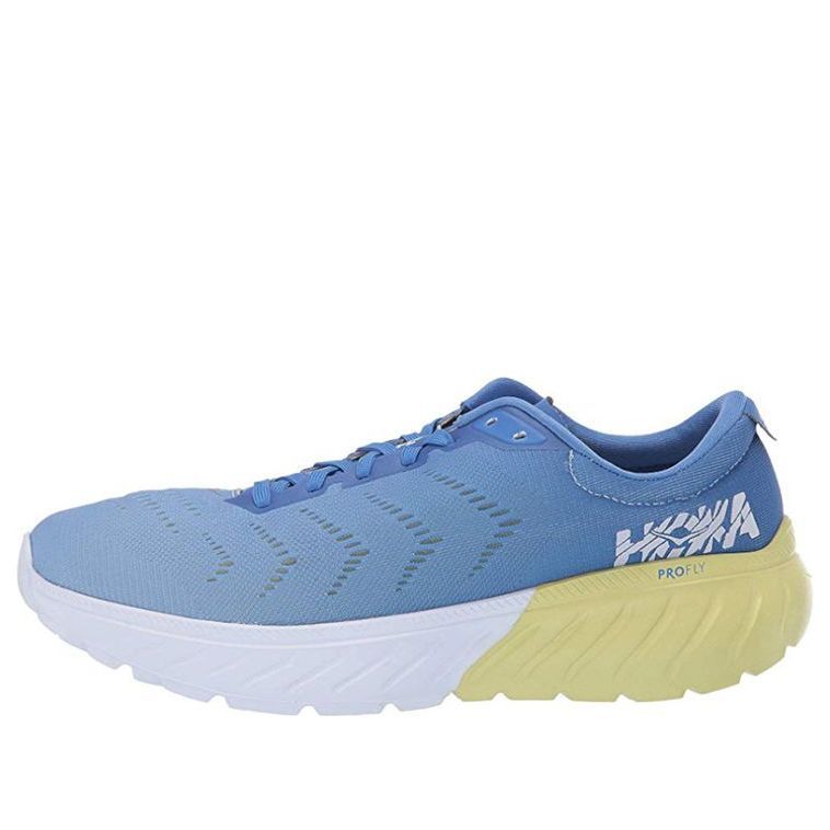 (WMNS) HOKA ONE ONE Mach 2 'Palace Blue Lime Sherbet' 1099722-PBLSB sold by KicksCrew