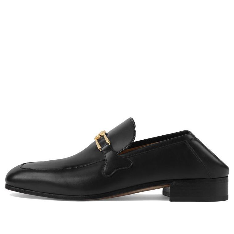 GUCCI Interlocking G Loafers 'Black' 598348-06F10-1000 sold by KicksCrew