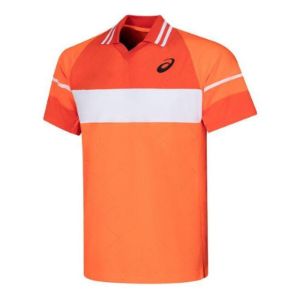 Asics Match Actibreeze Polo-Shirt 'Orange' 2041A283-800 sold by KicksCrew