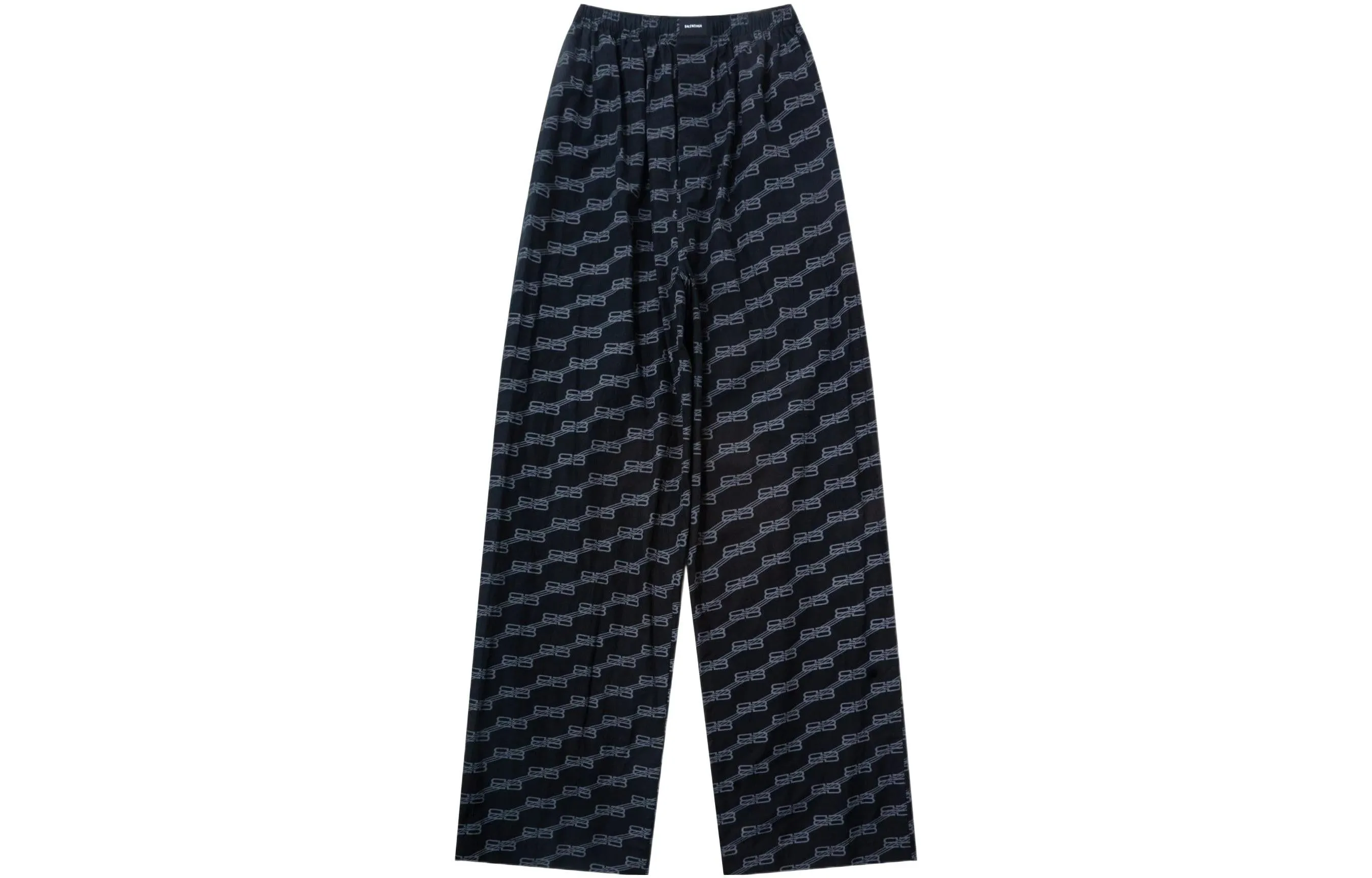 Balenciaga BB Monogram Pajama Pants 'Black Grey' 658883TML361269 sold by KicksCrew product image thumbnail 2