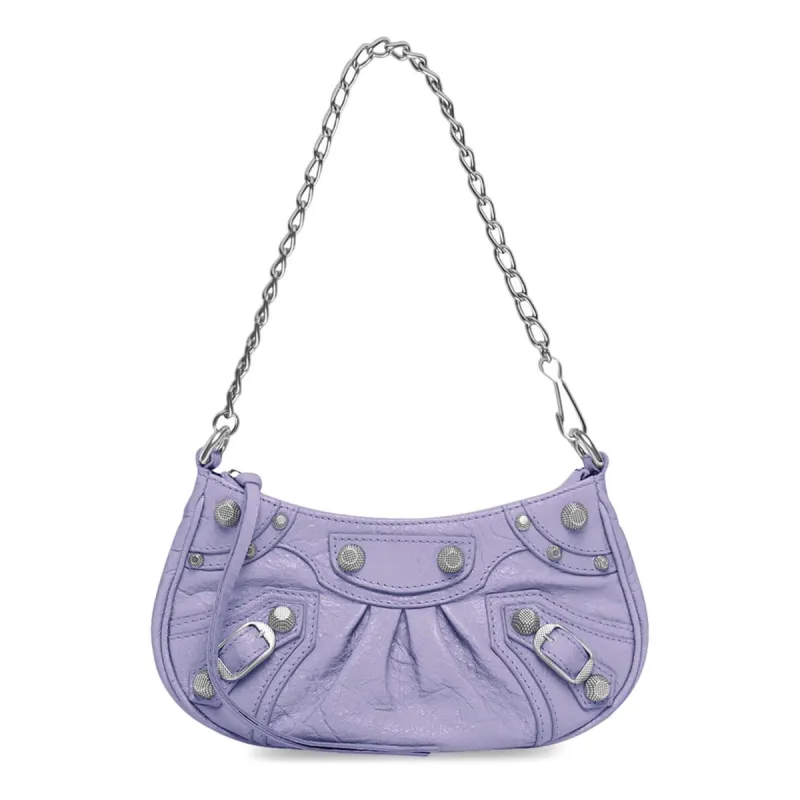 (WMNS) Balenciaga Le Cagole Mini Bag with Chain 'Lilac' 6958141VG9Y5304 sold by KicksCrew