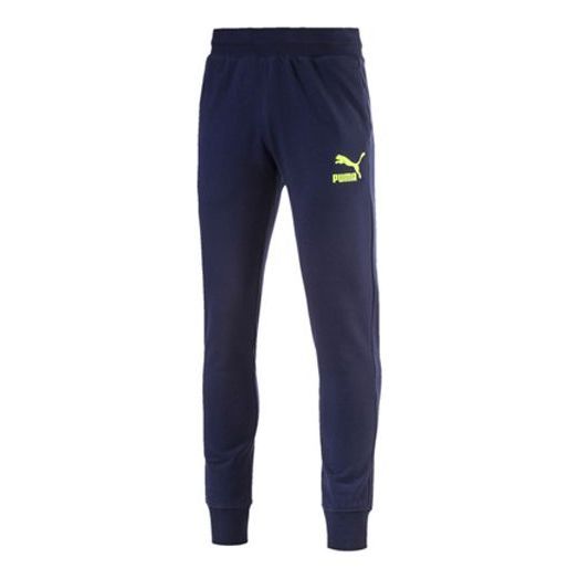 Puma Archive Logo Sweat Pants 'Navy' 573860-06 sold by KicksCrew