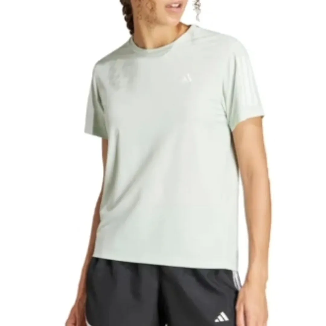 (WMNS) adidas Own The Run T-Shirt Asia Sizing 'Teal' IN1593 sold by KicksCrew product image thumbnail 2