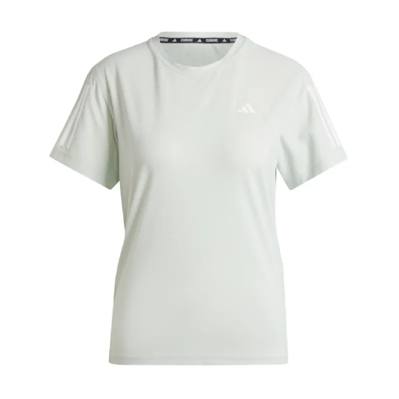 (WMNS) adidas Own The Run T-Shirt Asia Sizing 'Teal' IN1593 sold by KicksCrew