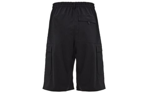adidas Y-3 Classic Refined Wool Stretch Cargo Shorts 'Black' FN3401 sold by KicksCrew