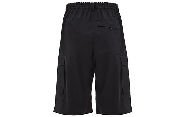 adidas Y-3 Classic Refined Wool Stretch Cargo Shorts 'Black' FN3401 sold by KicksCrew product image thumbnail 2