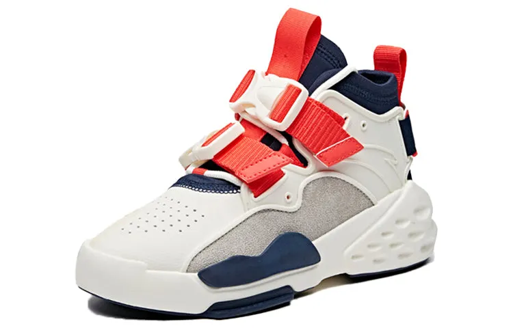 (WMNS) ANTA Badao High 'White Blue Red' 12948080-4 sold by KicksCrew product image thumbnail 2
