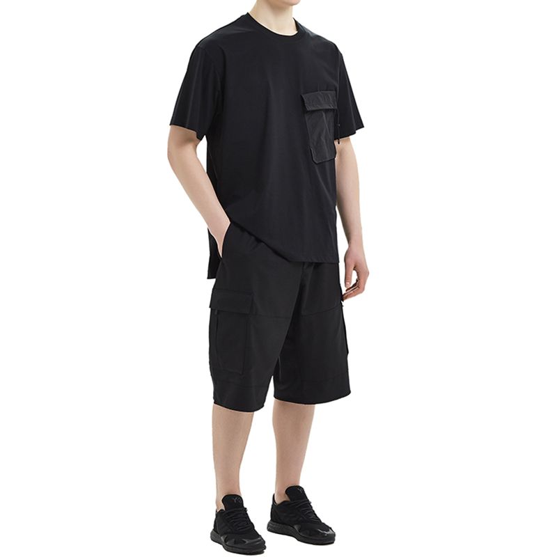 adidas Y-3 Classic Refined Wool Stretch Cargo Shorts 'Black' FN3401 sold by KicksCrew product image thumbnail 3