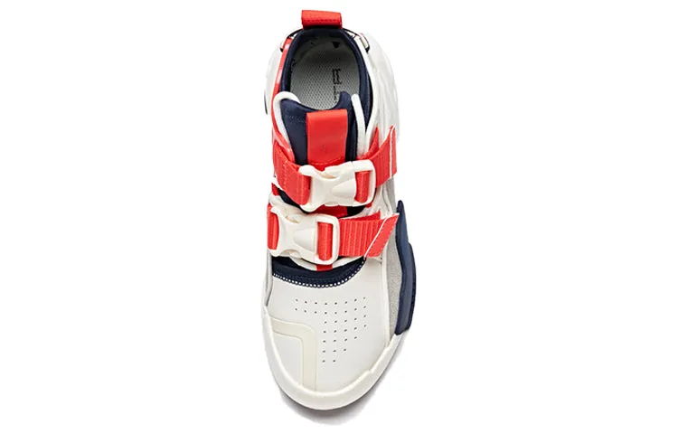 (WMNS) ANTA Badao High 'White Blue Red' 12948080-4 sold by KicksCrew product image thumbnail 3