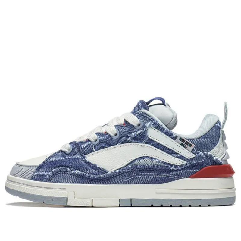(WMNS) Li-Ning Superwave Golden 'Denim Blue White' AECS074-10 sold by KicksCrew
