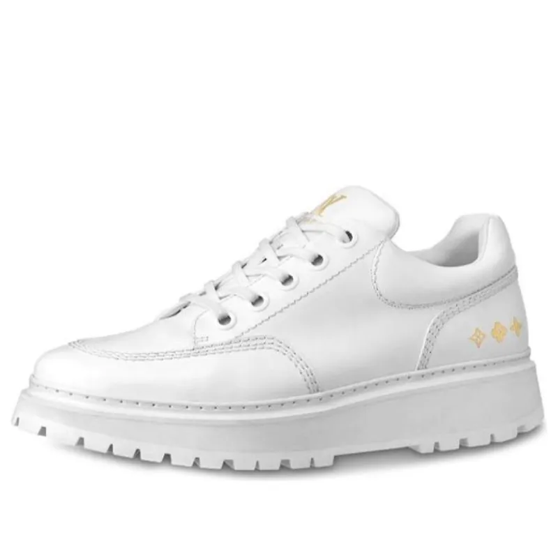 LOUIS VUITTON Abbesses Derby Shoes 'White' 1A5XKX sold by KicksCrew