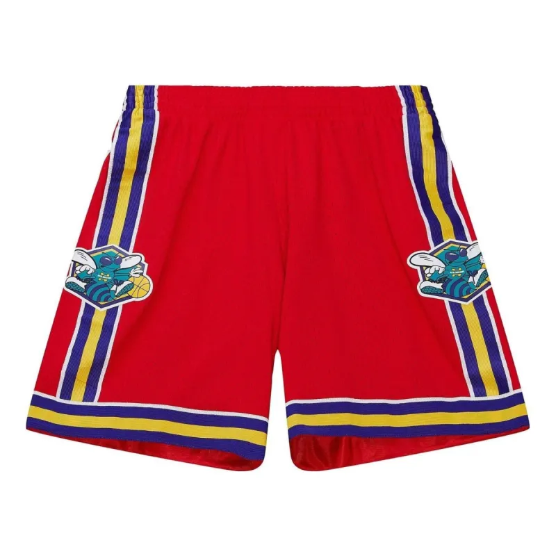 Mitchell & Ness x NBA Shorts 'New Orleans Hornets 2006' SMSH5326-NOH06PPPRED1 sold by KicksCrew