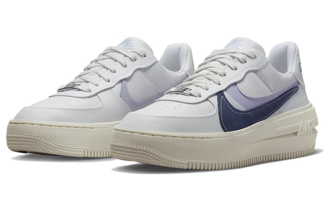 (WMNS) Nike Air Force 1 PLT.AF.ORM 'Summit White Oxygen Purple' FD0382-121 sold by KicksCrew product image thumbnail 3