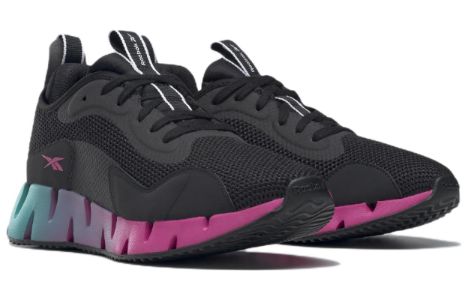 (WMNS) Reebok Zig Dynamica 'Black Proud Pink' HQ5866 sold by KicksCrew