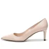 (WMNS) PRADA Pointed Saffiano Leather Heels 'Nude' 1I834I_3A9S_F0236_F_065 sold by KicksCrew