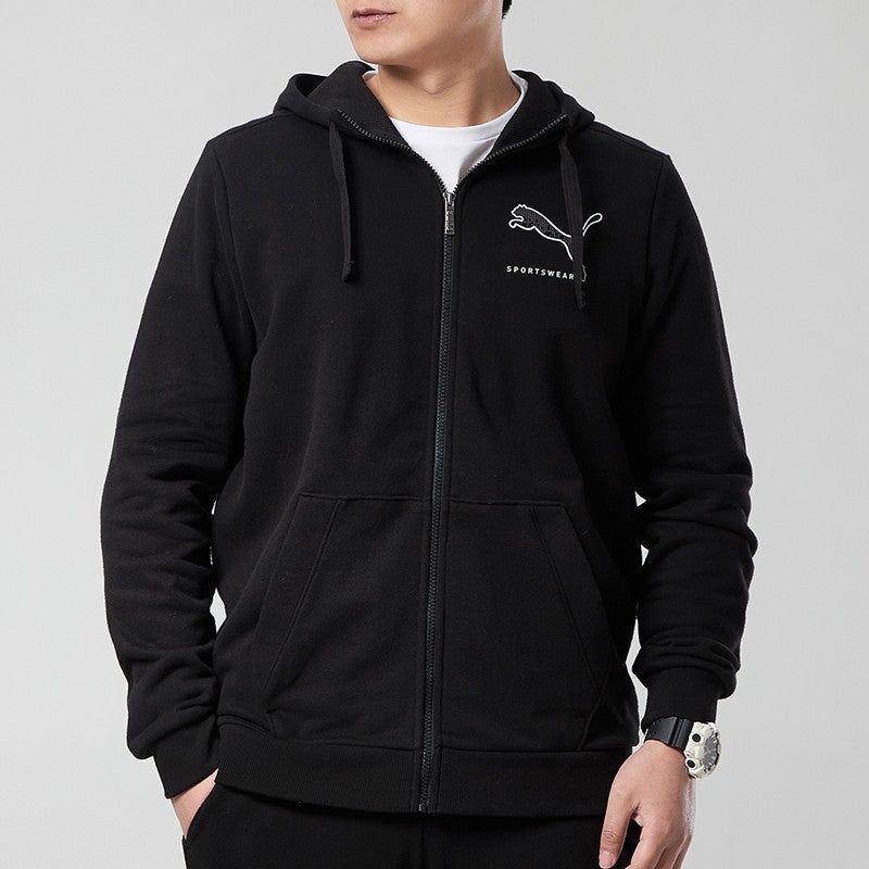 Puma Athletics Jacket 'Black' 855986-01 sold by KicksCrew product image thumbnail 4