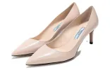 (WMNS) PRADA Pointed Saffiano Leather Heels 'Nude' 1I834I_3A9S_F0236_F_065 sold by KicksCrew
