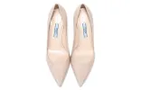 (WMNS) PRADA Pointed Saffiano Leather Heels 'Nude' 1I834I_3A9S_F0236_F_065 sold by KicksCrew