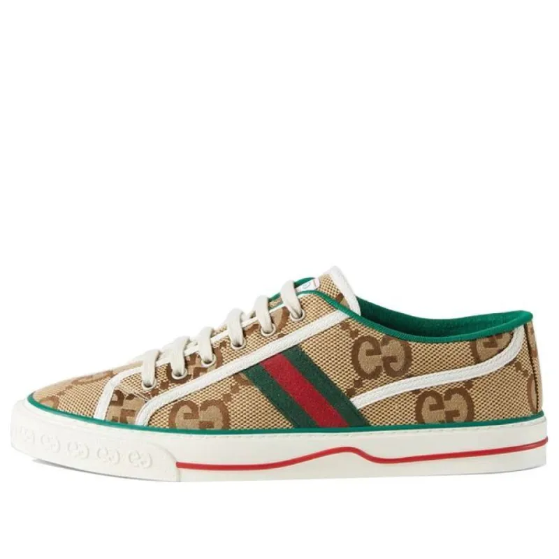 GUCCI Tennis 1977 Shoes 'Beige Red Green' 677651-UKO70-2584 sold by KicksCrew