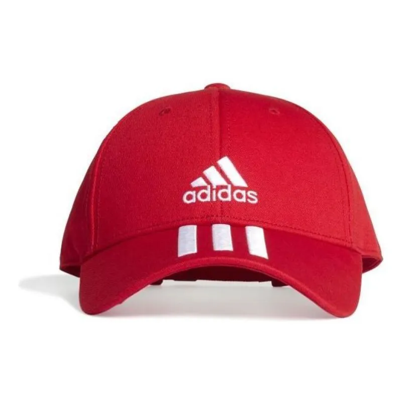 adidas Baseball 3-Stripes Twill Cap 'Red' FK0897 sold by KicksCrew