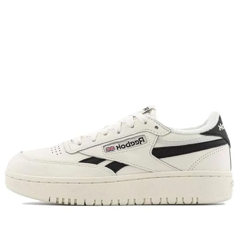 (WMNS) Reebok Club C Double 'Chalk Black' 100010773 sold by KicksCrew