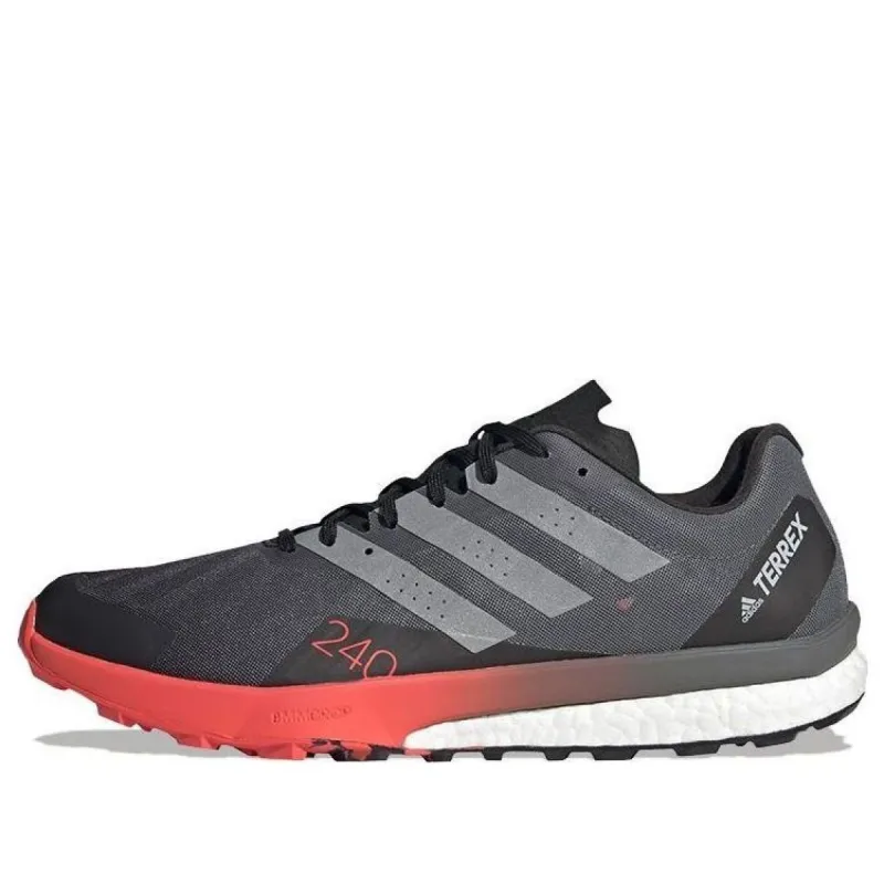 adidas Terrex Speed Ultra Trail 'Black Solar Red' GY6113 sold by KicksCrew