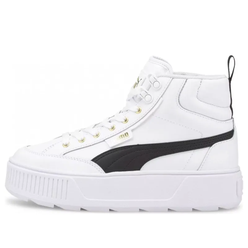 (WMNS) Puma Karmen Mid 'White Black' 385857-03 sold by KicksCrew