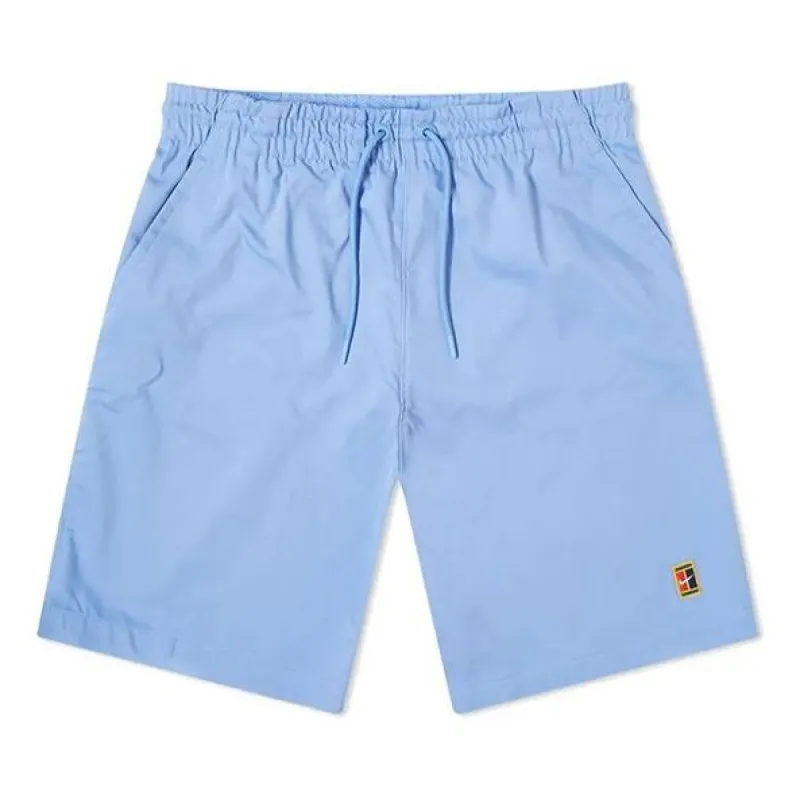 Nike Court Heritag Drawstring Shorts Light Blue BV0762-478 sold by KicksCrew